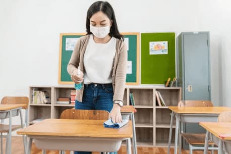 pulizia scuola