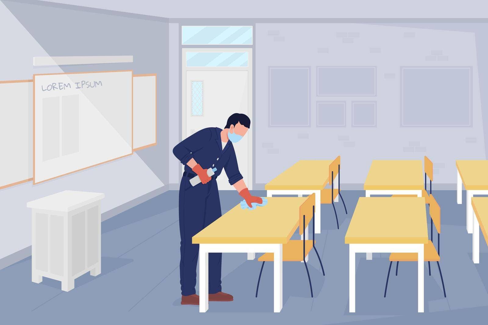 Al momento stai visualizzando Pulizie Scuola