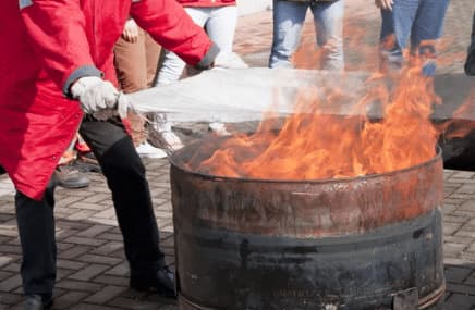 test per corso antincendio